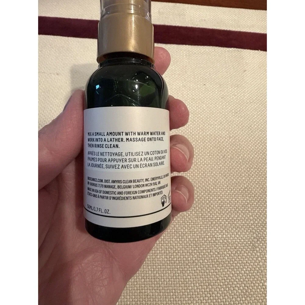 Biossance Squalane & Amino Acid Gentle Cleanser 1.7 fl oz New No Box